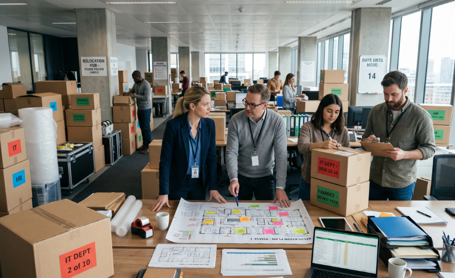Planning & Preparation for Office Relocation